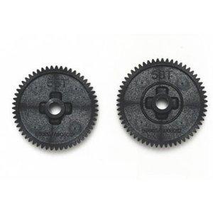 Foto Tamiya TT01 Conjunto de coronas principales 55T-58T