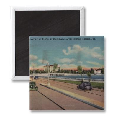 Foto Tampa, FL - vista del bulevar de Bayshore, puente Iman