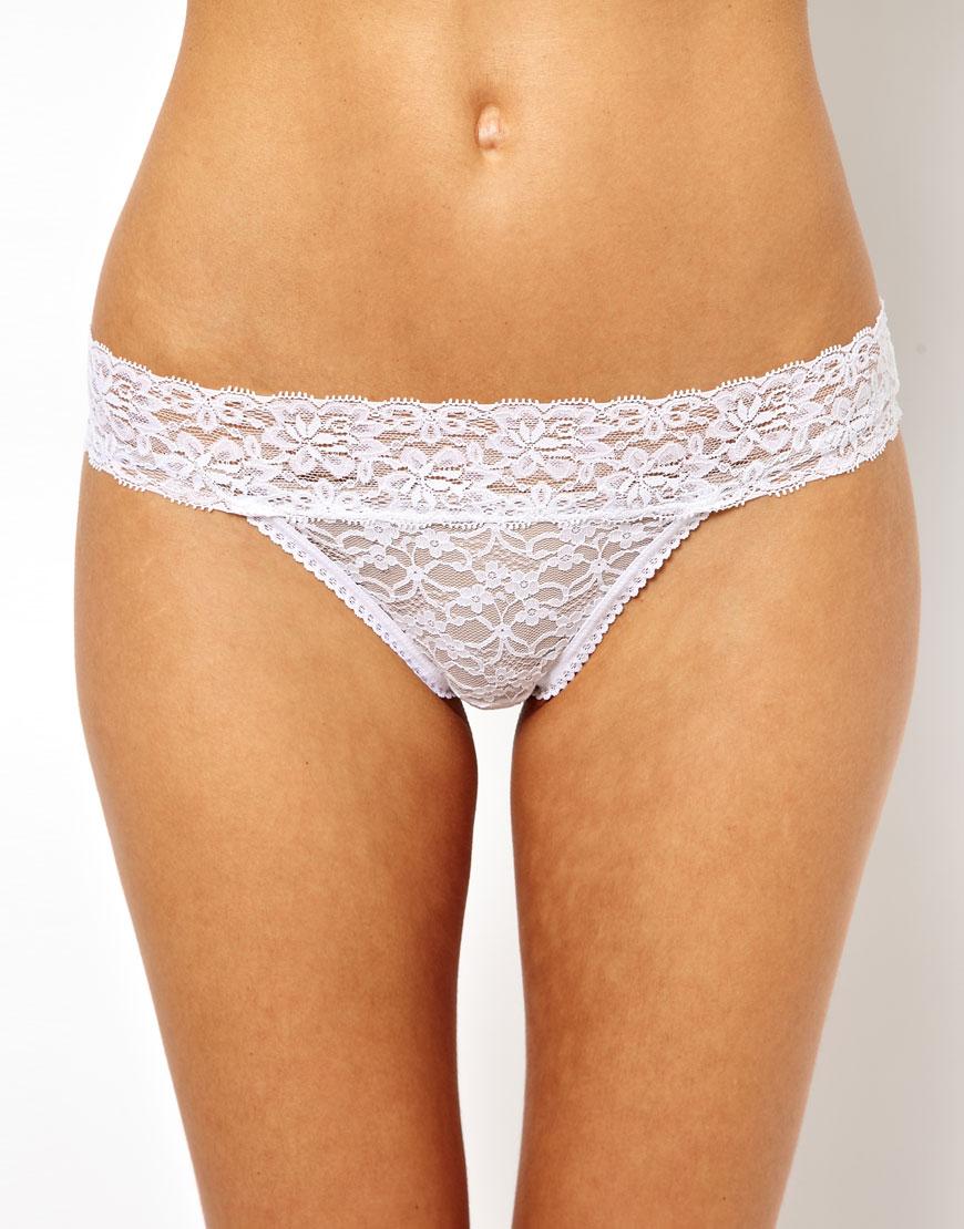 Foto Tanga de encaje Love de Bjorn Borg Blanco