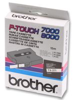 Foto tape, black/clear, 24mm; TZ-151