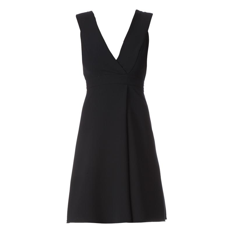 Foto Tara Jarmon vestido trapecio - 6326 r2120 - Azul / Marina de guerra