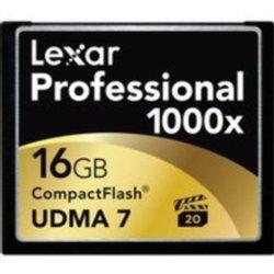 Foto tarjeta cf - lexar 1000x professional 16gb