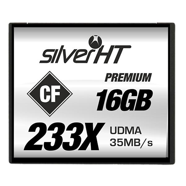 Foto Tarjeta de Memoria SilverHT Compact Flash Premium de 16 GB