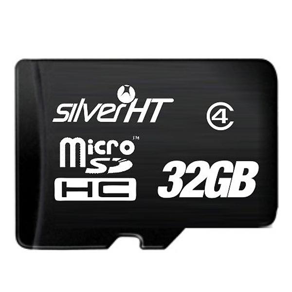 Foto Tarjeta de Memoria SilverHT MicroSDHC Clase 4 de 32 GB