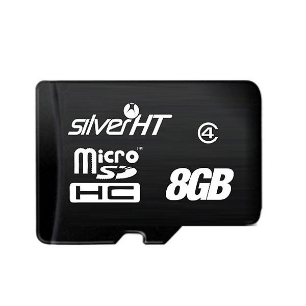 Foto Tarjeta de Memoria SilverHT MicroSDHC Clase 4 de 8 GB