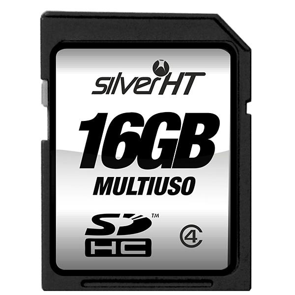 Foto Tarjeta de Memoria SilverHT SDHC Optima Clase 4 de 16 GB