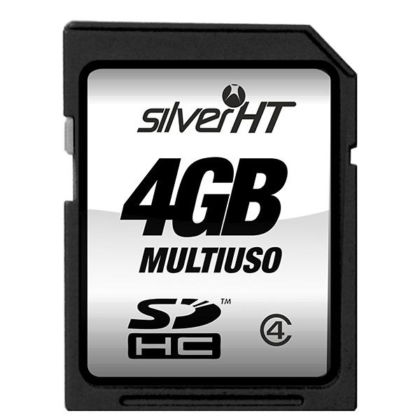 Foto Tarjeta de Memoria SilverHT SDHC Optima Clase 4 de 4 GB