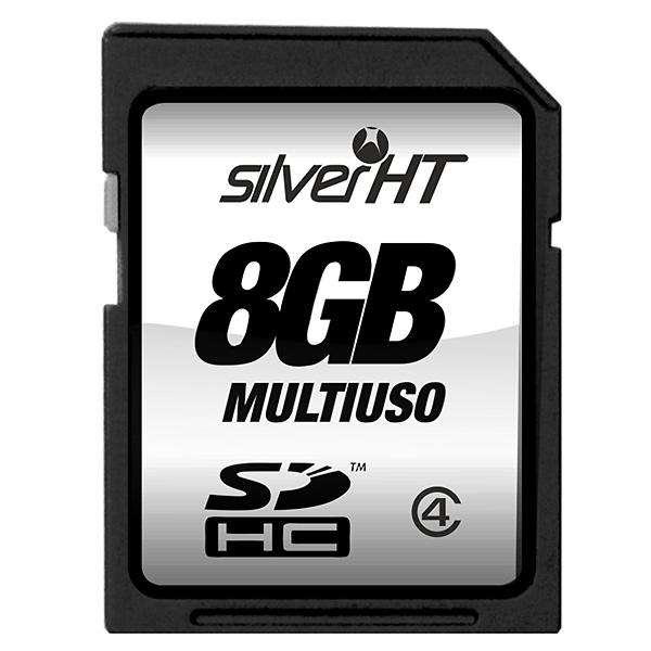 Foto Tarjeta de Memoria SilverHT SDHC Optima Clase 4 de 8 GB