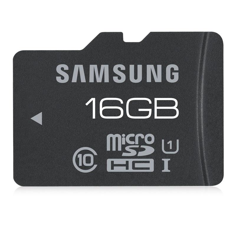Foto Tarjeta Micro SD Samsung MicroSDHC I Pro Class 10 16Gb