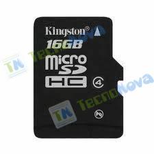 Foto Tarjeta microsd micro sdhc tf 16gb kingston - class 4
