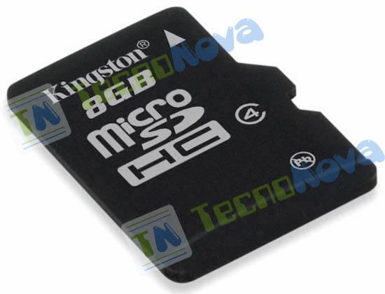 Foto Tarjeta microsd micro sdhc tf 8gb kingston - class 4