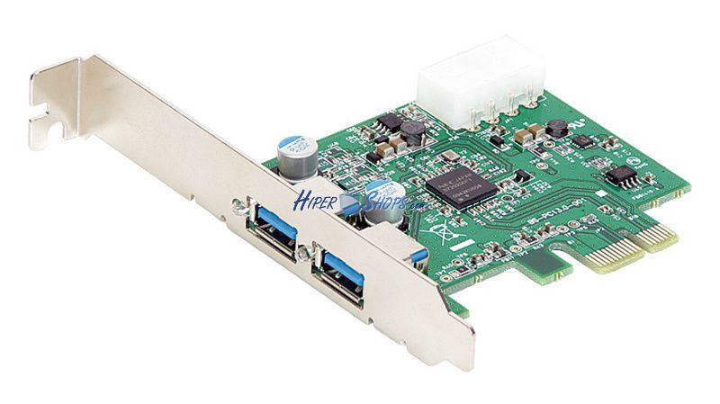 Foto Tarjeta PCI Express con 2 puertos USB 3.0