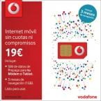 Foto Tarjeta prepago vodafone internet movil