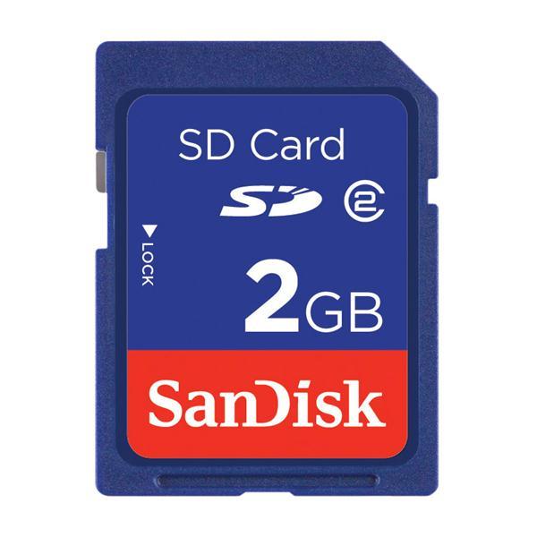 Foto Tarjeta sd 2gb sandisk