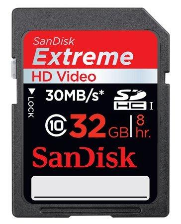 Foto Tarjeta SD Sandisk Extreme SDHC Video 32GB