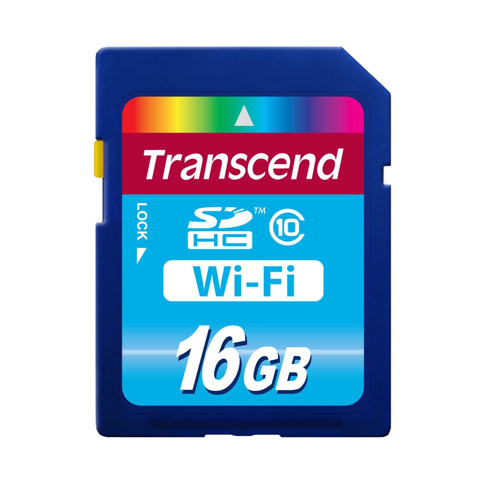 Foto Tarjeta SD Transcend wi-fi sd card 16gb class 10 / sdhc