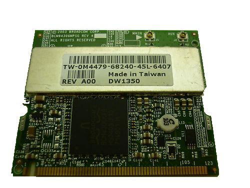 Foto Tarjeta Wifi Hp Broadcom Bcm94306Mpsg