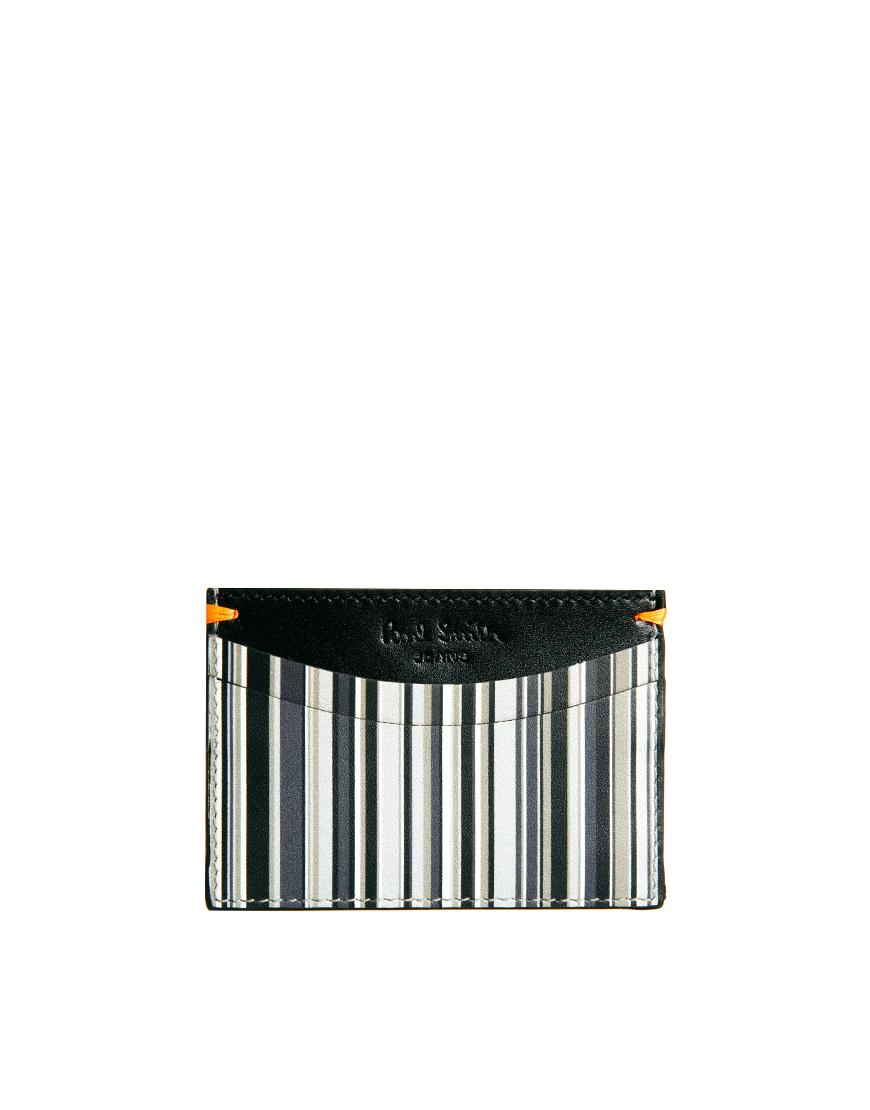 Foto Tarjetero de cuero de Paul Smith Jeans Negro
