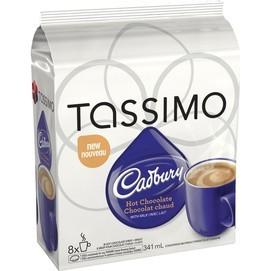Foto Tassimo Cadbury Hot Chocolate Capsules 8 Cups