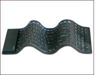 Foto Tastatur Keysonic ACK-126RF DE Rubber 2,4Ghz schwarz