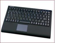 Foto Tastatur Keysonic ACK-540RF+ DE Mini Smart-Touchpad black