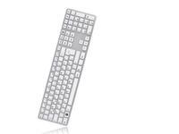 Foto Tastatur Keysonic KSK-8021 U DE Full-Size Alu silver/white