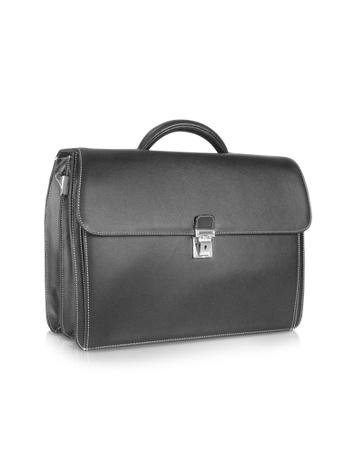 Foto Tavecchi Carteras y Maletines, Rialto - Cartera para Portátil en Piel vacuno Negra