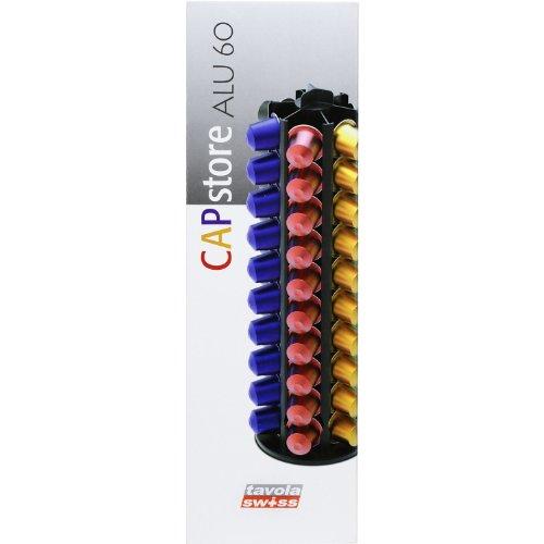 Foto Tavola Swiss Alu60 - Soporte para tazas de café y cápsulas Nespresso
