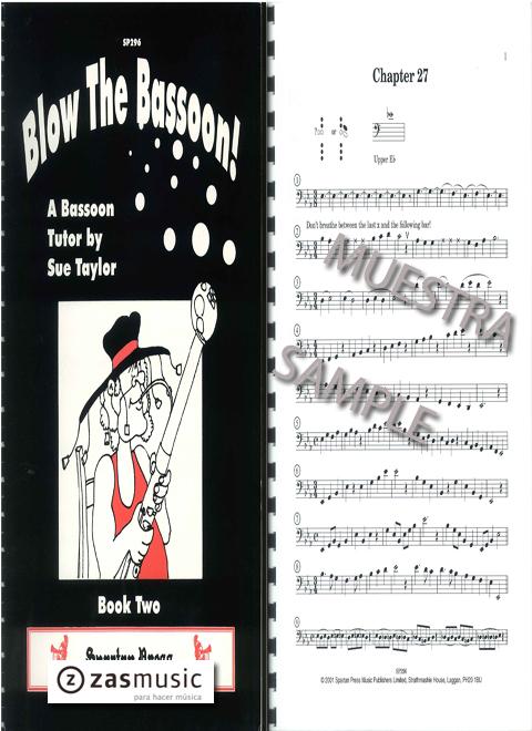 Foto taylor, sue: blow the bassoon! a bassoon tutor. book two