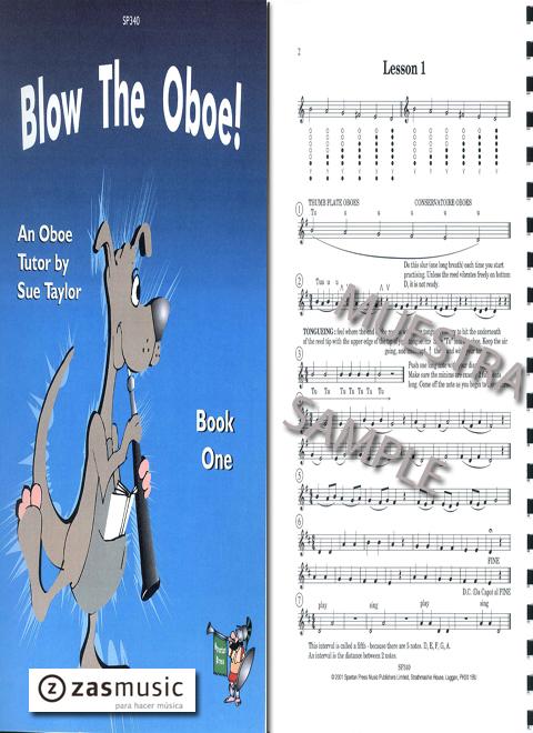 Foto taylor, sue: blow the oboe! an oboe tutor book one