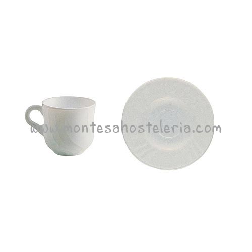 Foto Taza Desayuno Con Plato Ebroco (6 Unid.)