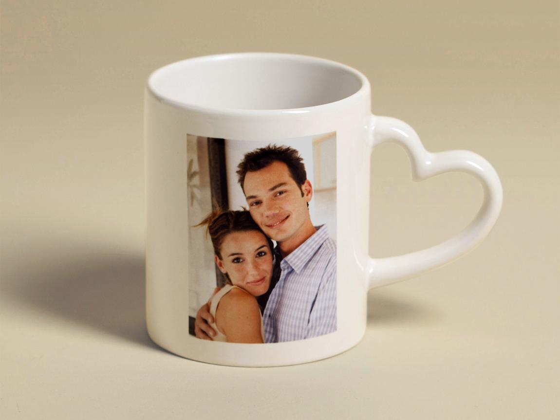 Foto Taza foto corazon