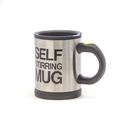 Foto Taza Mezcladora Self Stirring Mug 350 ml incluye tapa de viaje