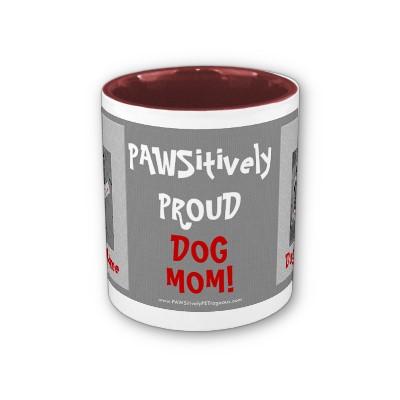 Foto Taza orgullosa de la foto de la mamá del perro de