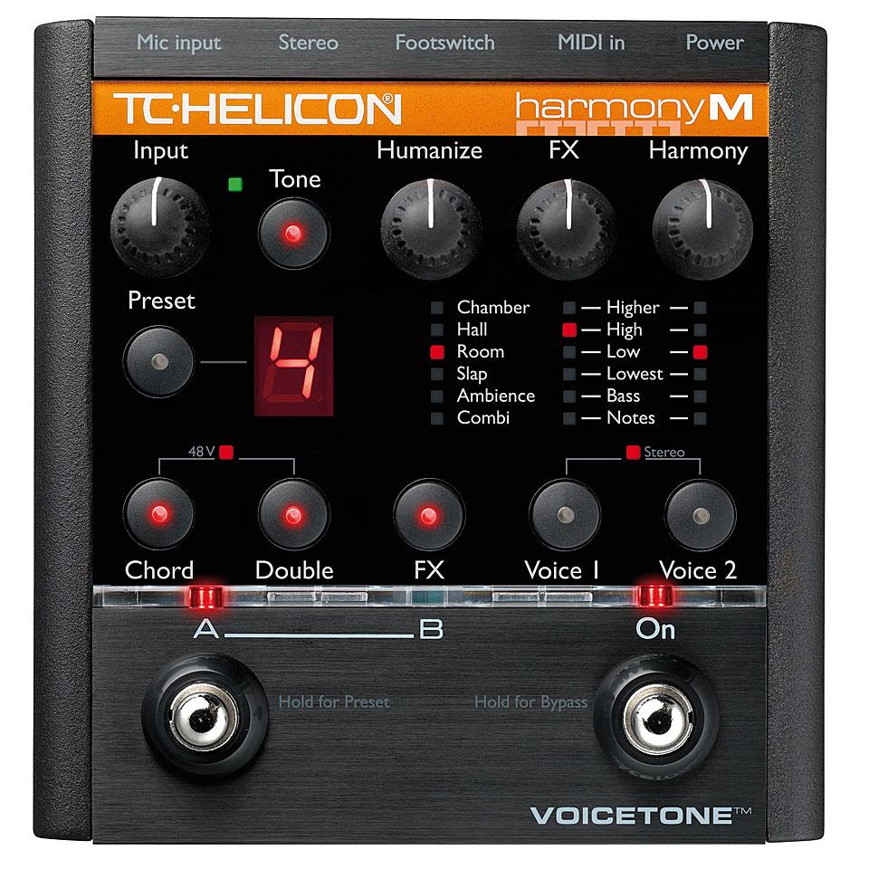 Foto TC-Helicon VoiceTone Harmony M, Procesador para voz