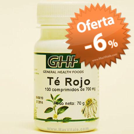 Foto Te rojo 700mg 100 comprimidos - ghf