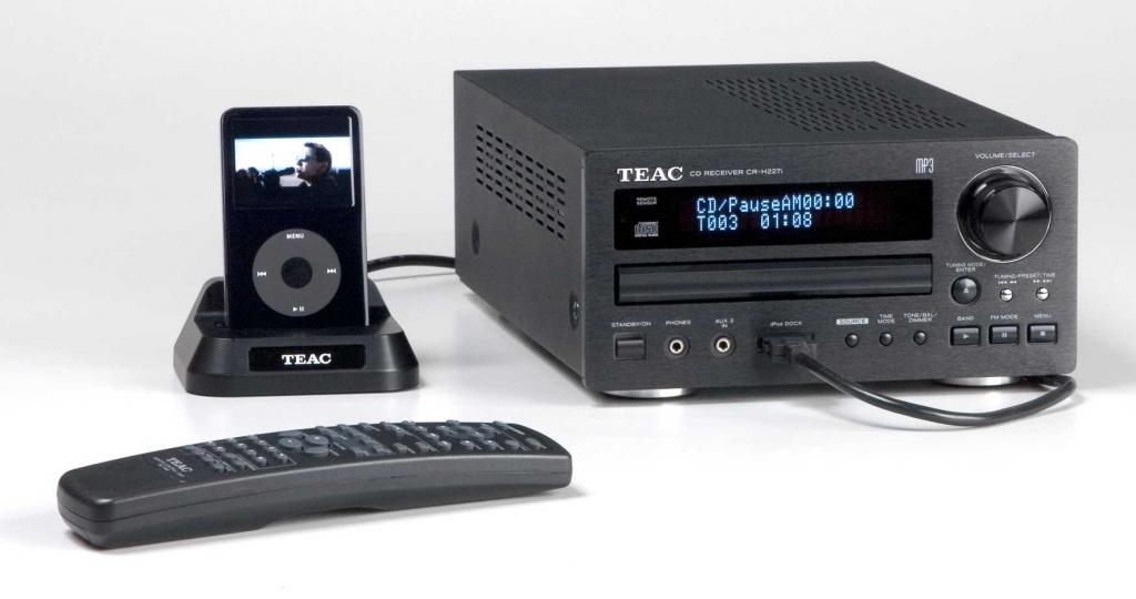 Foto TEAC CR-H227I System Audio Hi-fi With Dock Silver