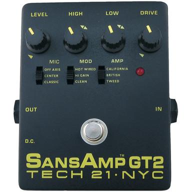 Foto Tech 21 SansAmp GT2 Guitar Preamp Peda l