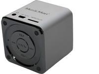 Foto Technaxx MusicMan Mini Soundstation microSD mit Akku silber