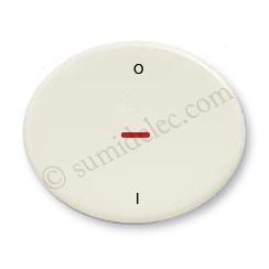 Foto Tecla Interruptor Bipolar Visor 5501.4bl Blanco Tacto Niessen