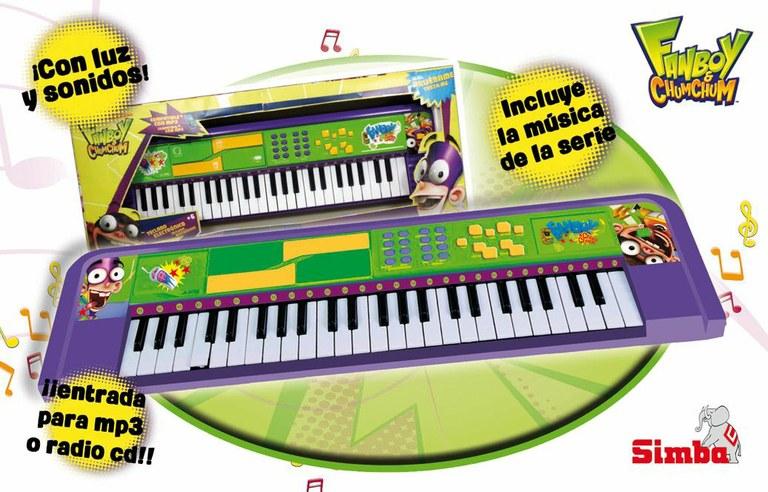 Foto Teclado fun boy & chum chum de simba