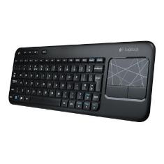 Foto teclado logitech k400 keyboard touch inalambrico negro