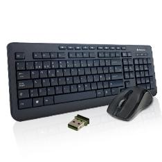 Foto Teclado multimedia phoenix keywireless + mouse phoenix inalambrico neg