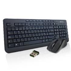 Foto Teclado Multimedia Phoenix Keywireless + Mouse Phoenix Inalambrico Negro