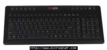 Foto TECLADO REDUCIDO TR-200 ES USB NEGRO (VIVAPOS)