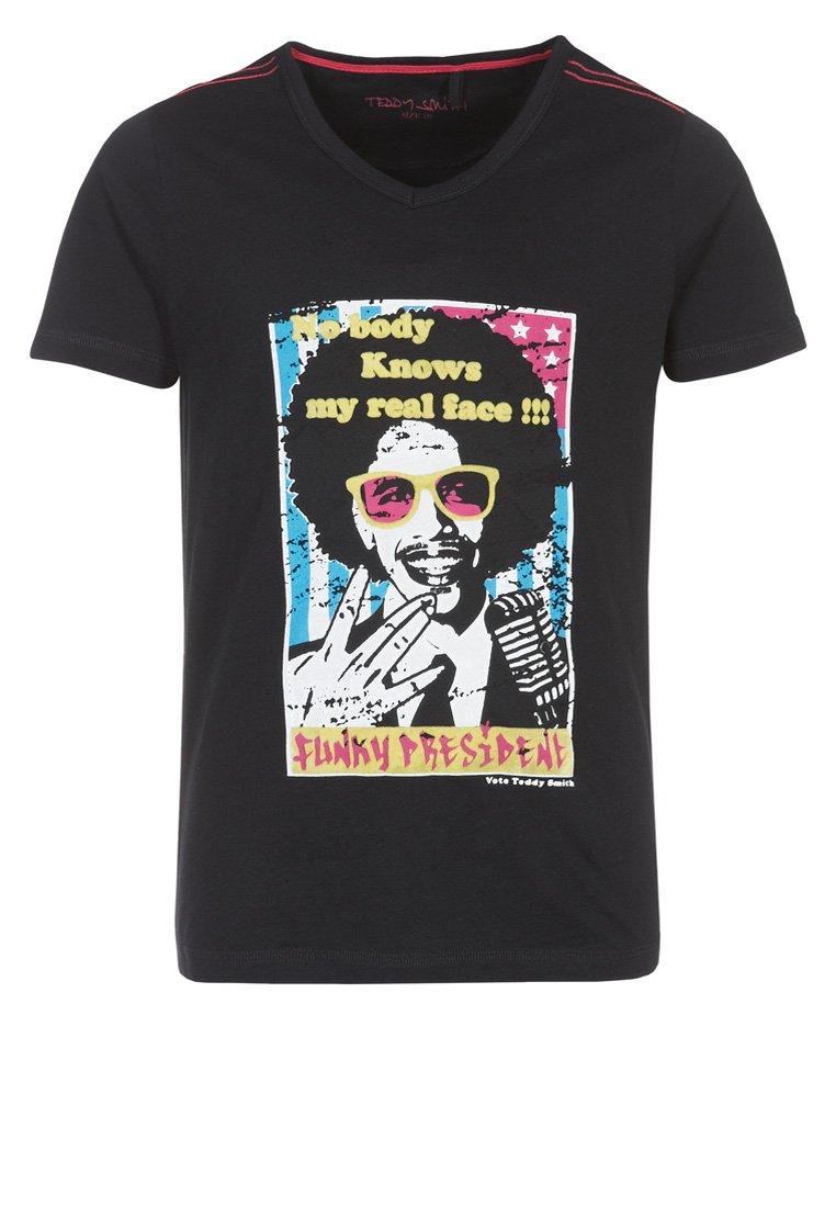 Foto Teddy Smith Camiseta print negro