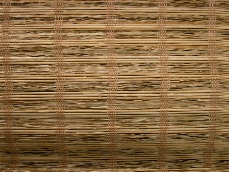 Foto Tejido de varilla de bambu y maiz