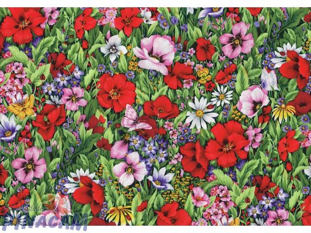 Foto TEJIDO PATCHWORK 110X100 CM 30206 WILDFLOWERS