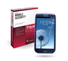 Foto teléfono - samsung galaxy s3 azul + mcafee mobile security 2013