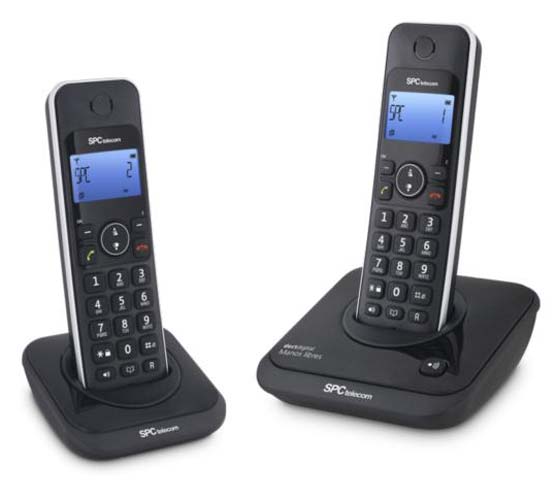 Foto teléfono inalámbrico duo spctelecom 7244n